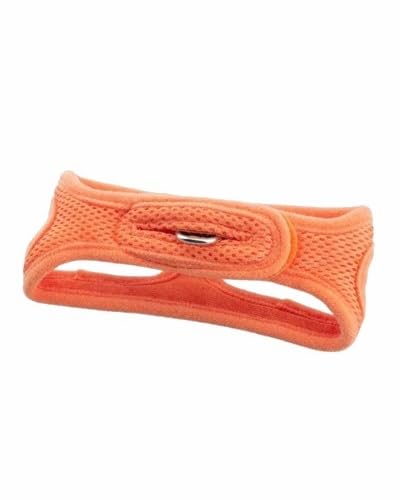 Velpro Mesh Pet Shoulder Harness Collar (Coral, 16") Coral Medium - 15"-16" Chest - PawsPlanet Australia