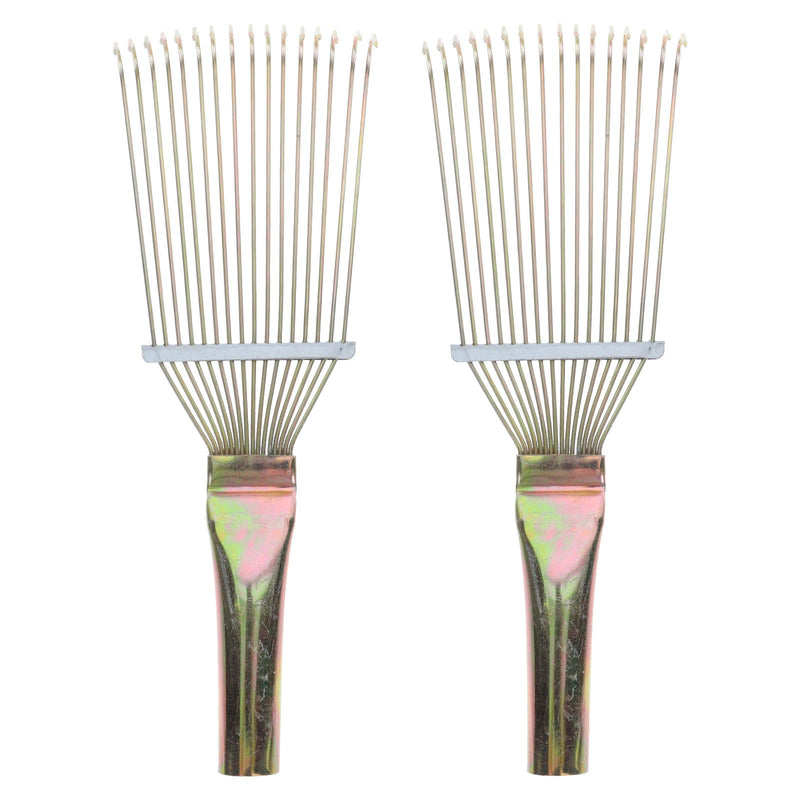 Healeved 2Pcs Wool rake Steel Sheepskin Wool Brush Comb Dematting Tool Rust Remover Wire for Cleaning Household Cleaning Tools Wool Household Tools Combs Portable Hair Comb - PawsPlanet Australia