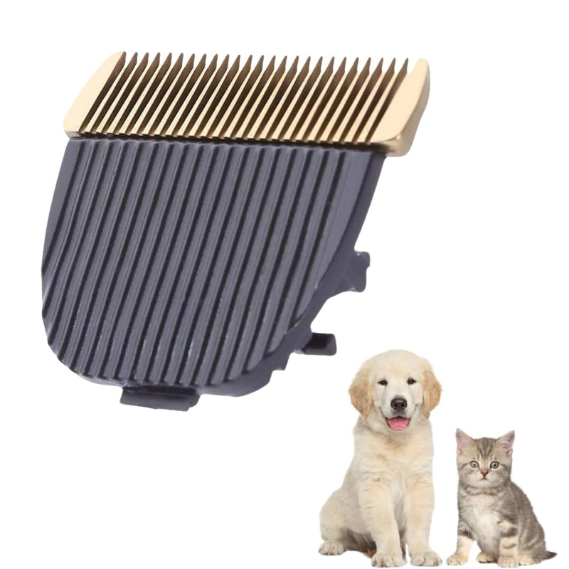 Dog Hair Clipper Blade Professional Pet Clippers Replacement Blades Cat Dog Accessory for Baorun P2/P3 (One Size,Brown) One Size 1pcs - PawsPlanet Australia