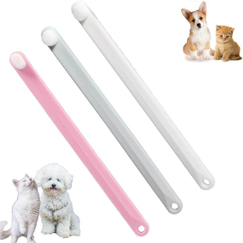 JGocot 3Pack Small Dog Toothbrushes,Cat Toothbrush,Soft Micro Nano Bristle for Sensitive Gum&Teeth Toothbrush for Dog Teeth Cleaning&Dog Dental Care Pet Toothbrush Kit for Puppy&Kitten - PawsPlanet Australia