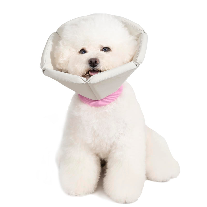 Cat Cones to Stop Licking, Lightweight Adjustable Dog Cone Alternative After Surgery, Soft Cone for Cats Small Medium Dogs Puppy Rabbits Elizabethan Collar, Gray, M M(Neck: 3.9"-9.8") - PawsPlanet Australia
