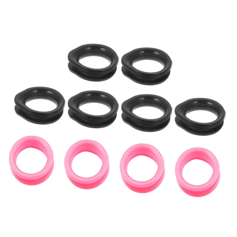 Finger Inserts 10pcs Silicone Ring Thumb Grips Dog Clippers Professional Beauty Tools + Accessories Pet Shears Finger Rings Grooming Grips Shear Ring - PawsPlanet Australia