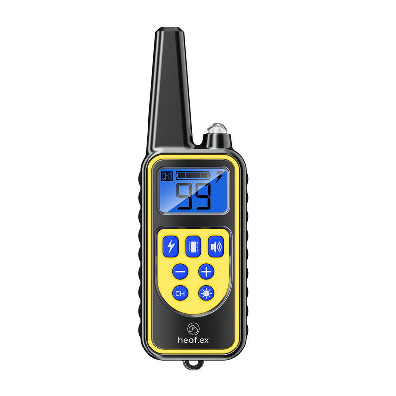 Dog Training Collar Accessory, Replacement Dog Shock Collar Remote Control, for D8 Series D8 Yellow - PawsPlanet Australia