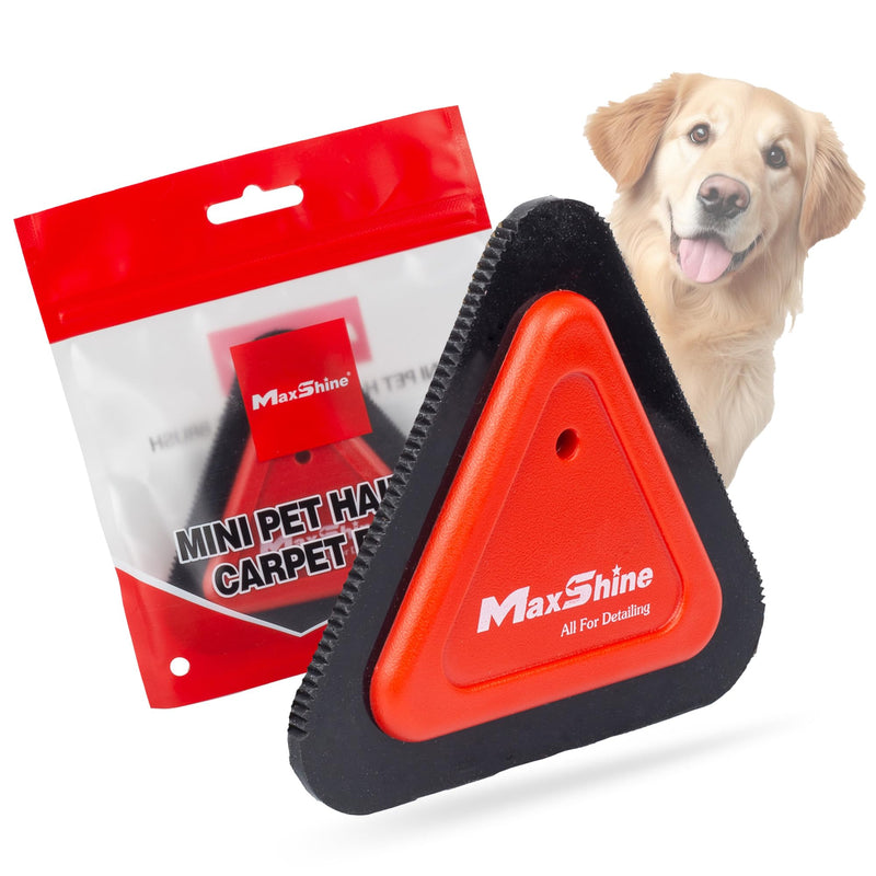 Maxshine Mini Pet Hair Remover Tool - 3 Sided Teeth for Car Interior and Carpets, Dogs, Cats & More Hair Removal Brush - Easy to Clean - Premium Auto Detailing Accessories and Supplies for Car Care 3-Sided Teeth - PawsPlanet Australia
