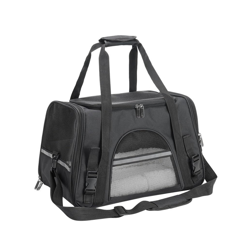 Fancial Airline-Approved cat pet Carrier, Soft-Sided Dog Carrier for Small Dogs, cat Travel Accessories, Ventilated pet Tote Bag - PawsPlanet Australia