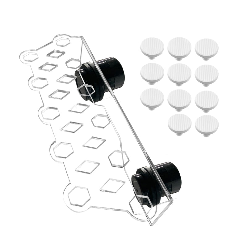 Coral Plug Holder Coral frag Rack Magnetic Holder Reef Magnets Holder for frag Racks (Coral Holder with 11 frag Plug) Coral holder with 11 frag plug - PawsPlanet Australia