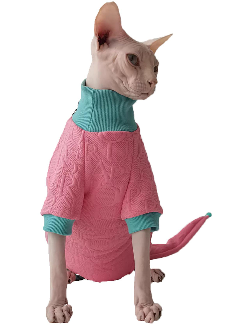Hairless Cat Clothes Sphynx Cat Pajamas Outfits Kitten Clothes with Hat Tail Cover Pet Apparel for Cornish, Rex Devon Small Only Clothes - PawsPlanet Australia