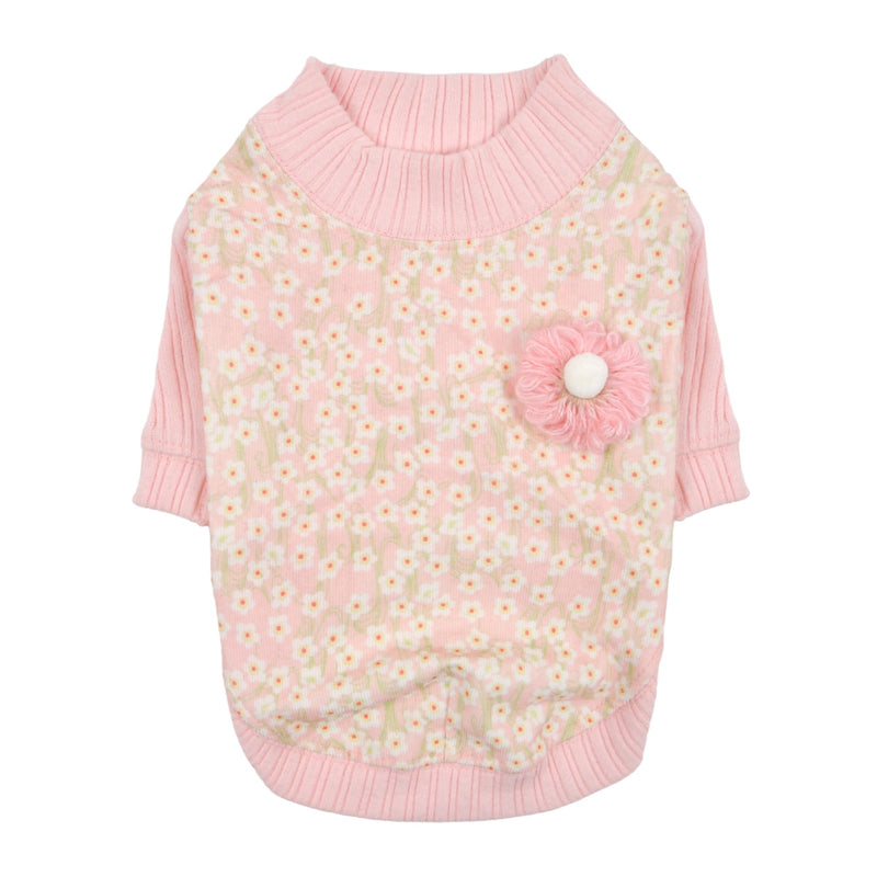 Pinkaholic New York Kalina Winter Shirt Warm Cozy Fashionable for Small Dogs, Indian Pink, Large INDIAN PINK_KALINA - PawsPlanet Australia