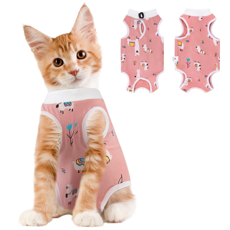 Cat Recovery Suit Female, Breathable Cat Onesie for Cats After Surgery Female for Abdominal Wounds or Skin Diseases, Cat Surgery Recovery Suit Kitten Onesie After Spay Wear Anti Licking Medium Alpaca - PawsPlanet Australia