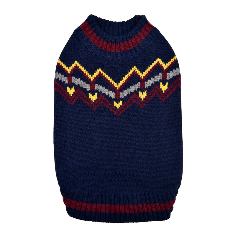 Puppia Kylo Dog Knit Sweater Winter Season for Small and Medium Dogs, Navy, Small Navy_Kylo - PawsPlanet Australia