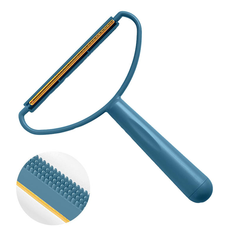 2 in 1 Pet Hair Remover, Pet Hair Remover Fur Remover Dog Hair Remover Cat Hair Remover, Cat Hair Remover Furniture Pet Hair Remover for Couch Pet Hair Remover for Laundry (Blue) Blue - PawsPlanet Australia
