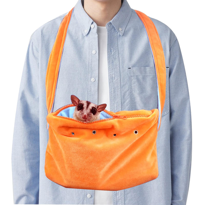 Sugar Glider Pouchm, Sugar Glider Cage, Critter Cuddler with Adjustable Shoulder Strap Suit for Critter Cuddler, Hamster Carrier, Ferret Carrier, Hamster Bag, bonding Pouch