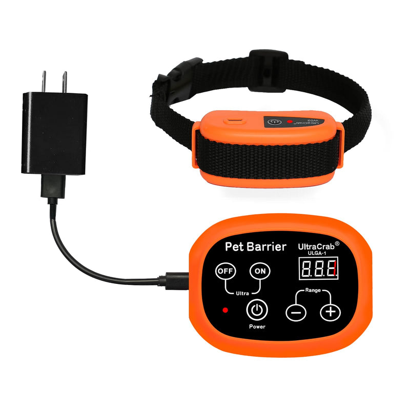 Indoor Pet Barrier for Home,Keeps Areas Off Limits,Dog Home Proofing, Waterproof/Rechargeable/Beep/Static Training Collar,Wireless Electric Fence,1 Dog Orange Kit For 1 Dogs - PawsPlanet Australia