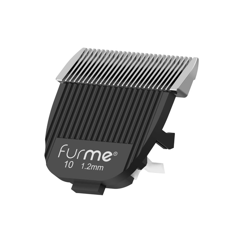 FURME AirClipper Size 10 Replacement Blades - 1.2mm Grooming Clipper Blades, Fur & Hair Shaver for Cats, Dogs and All Pets, Pack of 1 - PawsPlanet Australia