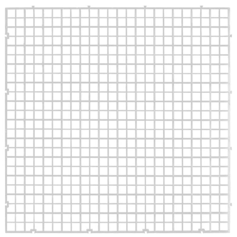 2PCS Fish Tank Dividers Lid, Aquarium Grid Bottom Isolation Tray Board, Plastic Egg Crate 2PCS Clear - PawsPlanet Australia