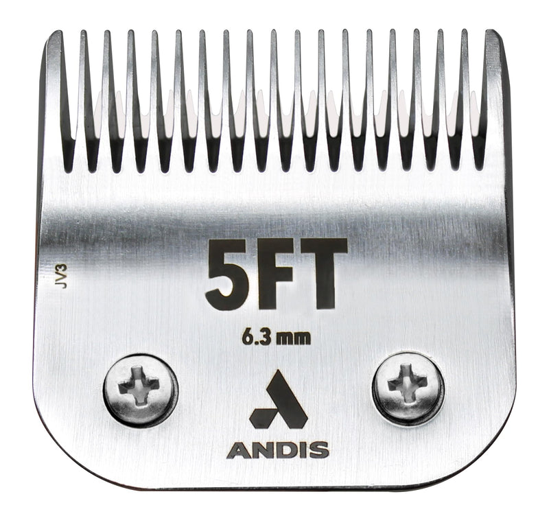 Andis 560205 CeramicEdge Clipper Blade #5FT 24T Upper / 17T Lower, Stainless Steel - PawsPlanet Australia