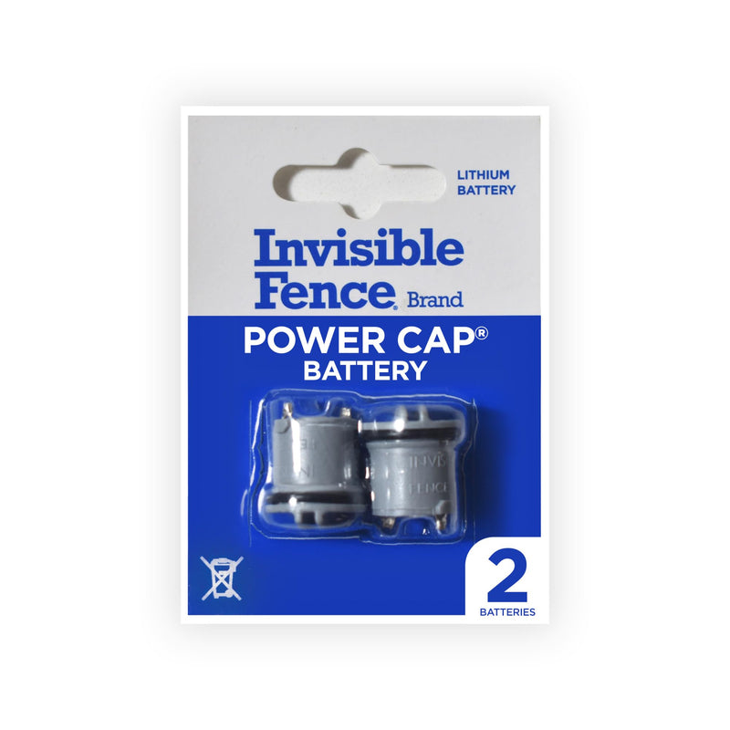 Invisible Fence Brand Power Cap Battery - Replacement Dog Collar Batteries for Microlite, Microlite Plus MaxDog, and MaxDog Plus In-Ground Fence Collars, 2-Pack 2 Pack - PawsPlanet Australia