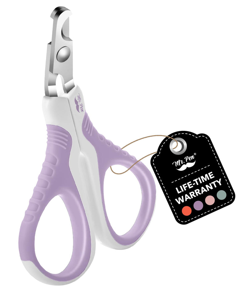 Mr. Pen Cat Nail Trimmer - Purple, Cat & Kitten Nail Clippers, Pet Claw Trimmer - PawsPlanet Australia