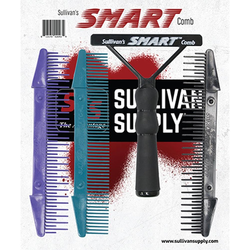 Sullivan Supply Smart Comb W/Grip Pack - PawsPlanet Australia