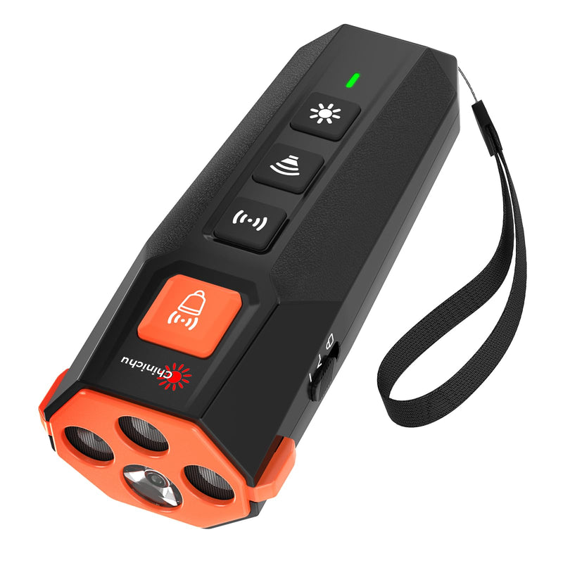 Newest Ultrasonic Dog Trainer Device – Bark Deterrent – Dog Training and Behavior Aids (Black) Black - PawsPlanet Australia