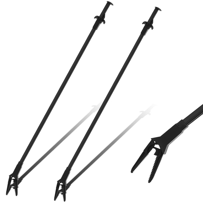 2 Pcs Plastic Aquarium Tongs 27 Inches Long Multi Purpose Trimming Feeding Aquarium Tools for Fresh Water Saltwater Fish Tanks Coral Plant - PawsPlanet Australia