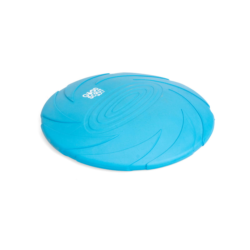Good Scout Frisbee Dog Fetch Toy, Indoor and Outdoor Rubber Dog Toy for Medium and Large Dogs - PawsPlanet Australia