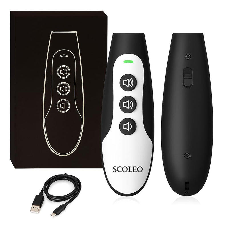Anti Barking Device for Dogs - Ultrasonic Dog Trainer with VF Tech, 3 Modes Bark Control, Rechargeable Dog Bark Deterrent for Behavior Correction - Indoor & Outdoor Use White & Black - PawsPlanet Australia