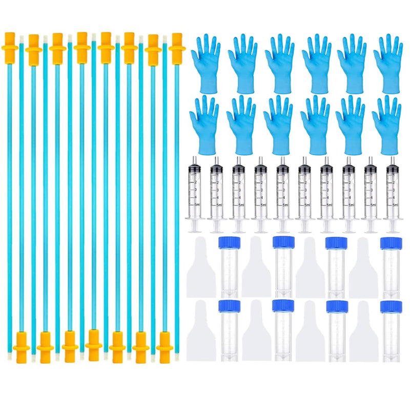 15 Set AI Artificial Insemination Dog Breeding Kit, Canine Breeding Kit, Disposable Canine Artificial Insemination, Dog Insemination Breeder Kit, Canine Breeding Supplies for Large Breeds (11.8 inch)M 15 Set 11.8 inch - PawsPlanet Australia