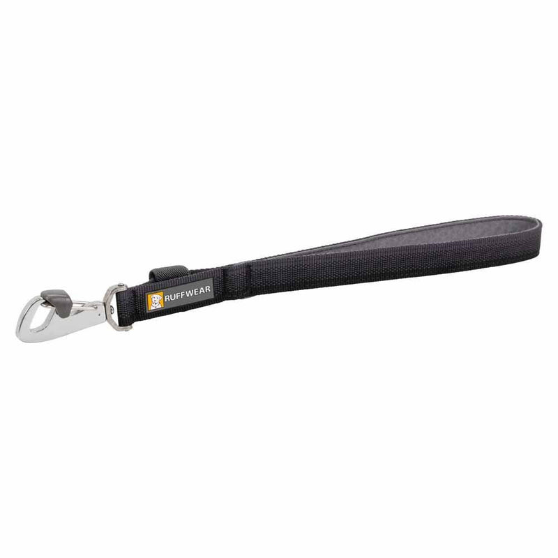 Ruffwear, Front Range Short Traffic Leash with Padded Handle, 15-inch (38cm) Durable Short Dog Lead for Training and Walking, Basalt Gray - PawsPlanet Australia