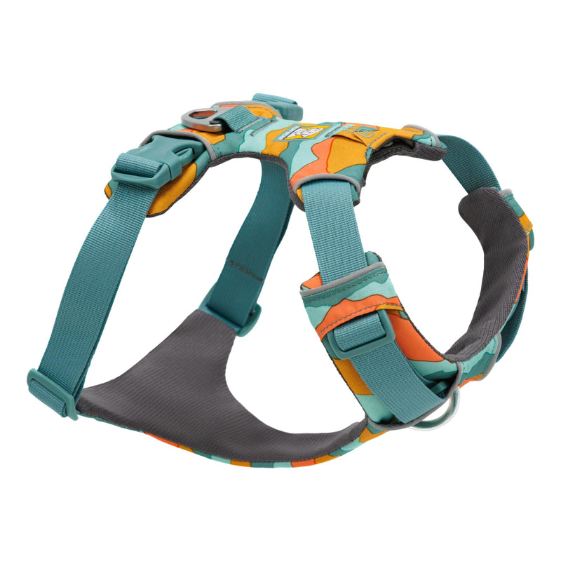 Ruffwear, Front Range Dog Harness, Reflective and Padded, No Pull Harness for Training and Everyday, Spring Mountains, Medium - PawsPlanet Australia