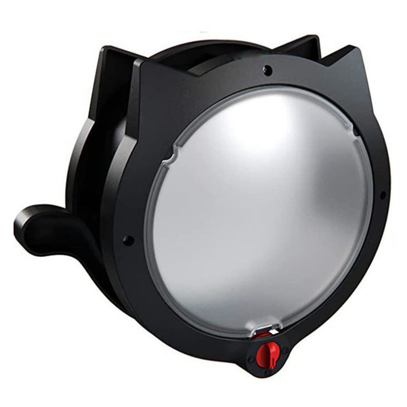 Cyrank Black Cat Door, Magnetic 4 Locking Modes Safe Plastic Automatic Cat Flap Door for Interior Exterior Doors - PawsPlanet Australia