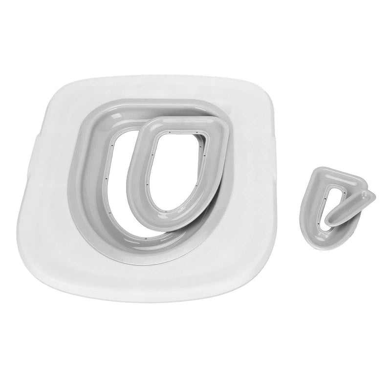 Cat Toilet Training Kit, Universal Pet Cat Toilet Trainer Set, Reusable Plastic Cat Toilet Trainer Urinal Seat, Sand Box Mat Cat Trainer Cat Toilet Cleaning Hygienic Pet Supply - PawsPlanet Australia