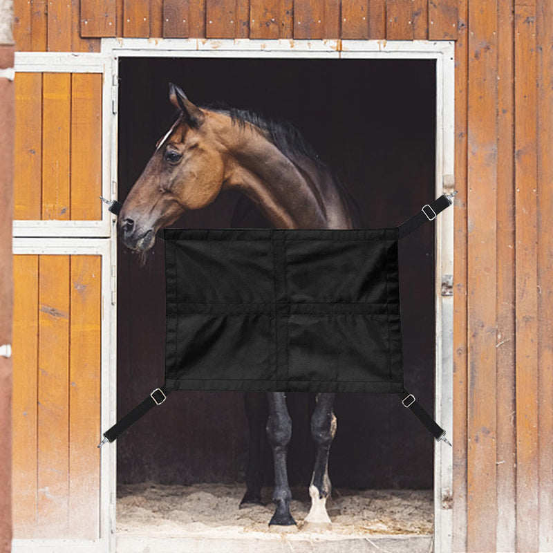 Asooll Stall Guard for Horses,Horse Stall Guard with Adjustable Straps and Hardware 2-Stall Guard for Horses - PawsPlanet Australia