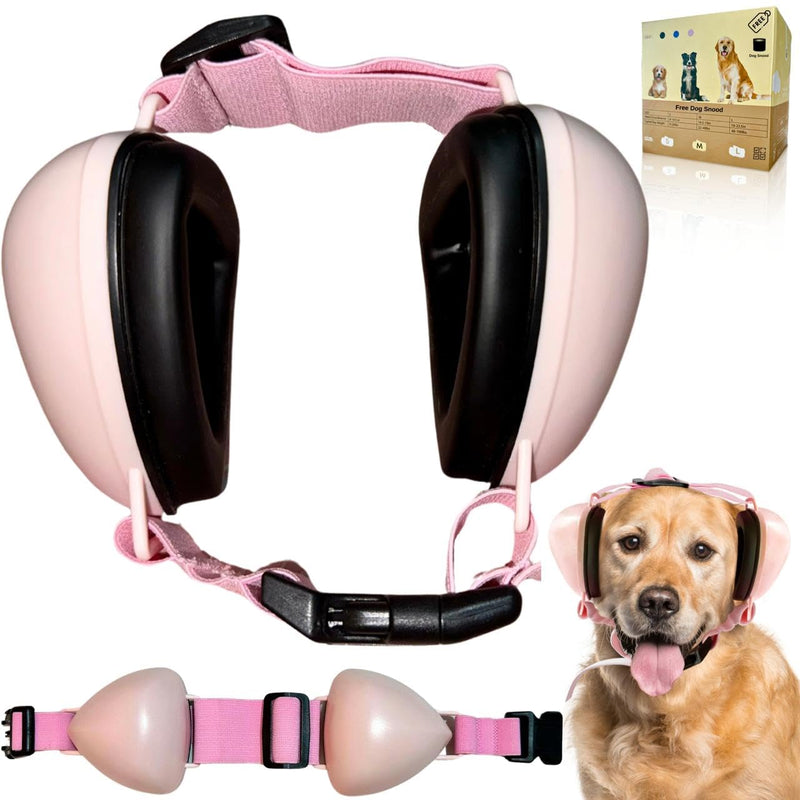 Dog Ear Muffs Noise Protection, Noise Cancelling Headphones For Dogs for Fireworks Thunder Anxiety Medium - PawsPlanet Australia