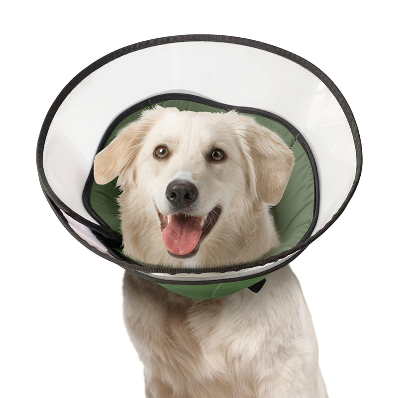 Soft Dog Cone Collar for Large Medium Dogs, Dog Cones for Dogs After Surgery, Cone for Dogs to Stop Licking, Adjustable Dog Recovery Collar, Lightweight E-Collars for Dogs, Elizabethan Collar (XL) XL (12.4", 16-21") - PawsPlanet Australia