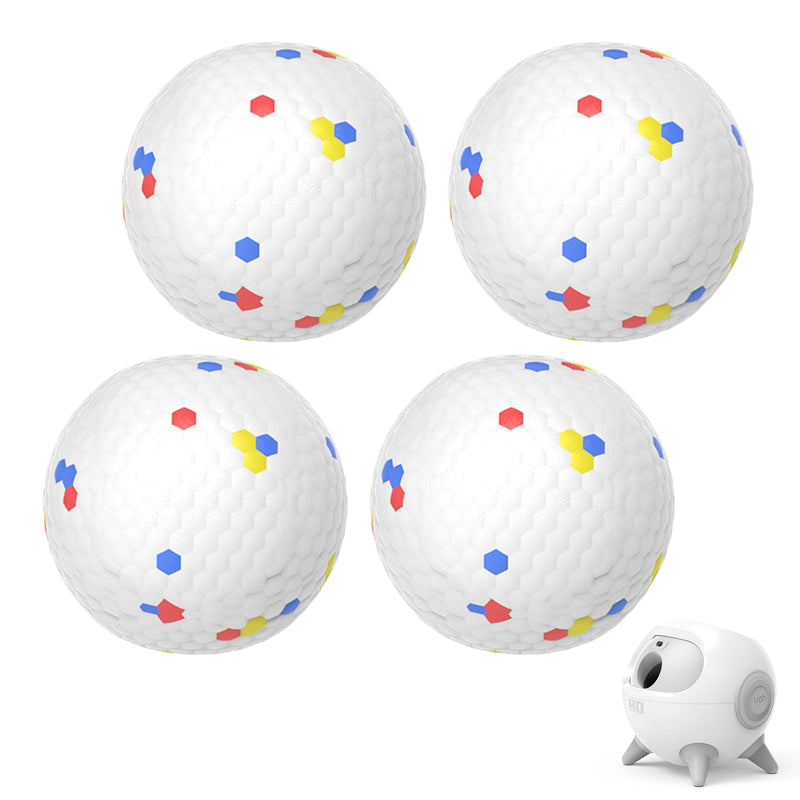 uahpet iRetriever Balls 4Pack for iRetriever Dog Ball Launcher, 2.5inch Tear-Resistant ETPU Dog Toys Balls - PawsPlanet Australia