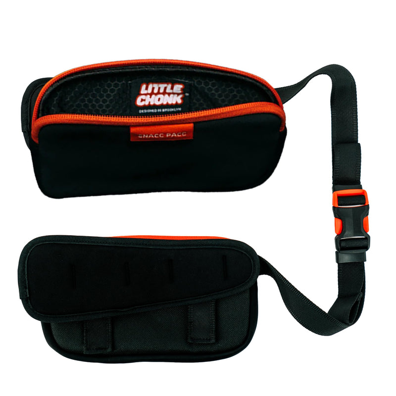 The Snacc Pacc Pouches by Little Chonk | Compatible with The Maxine One Medium Backpack Only | Two Neoprene Storage Compartments with Hip Belt Attachment - PawsPlanet Australia