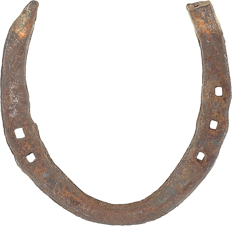 Horseshoe Authentic Used Horseshoe Good Luck Charm Rustic Auspicious Lucky Gift Cast Iron Real Horseshoe for Wall Decorations Prosperity and Fortune - PawsPlanet Australia