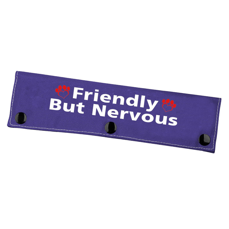 Nervous Dog Leash Sleeve Friendly But Nervous Leash Wrap Social Distancing Gift（Friendly But Nervous） - PawsPlanet Australia
