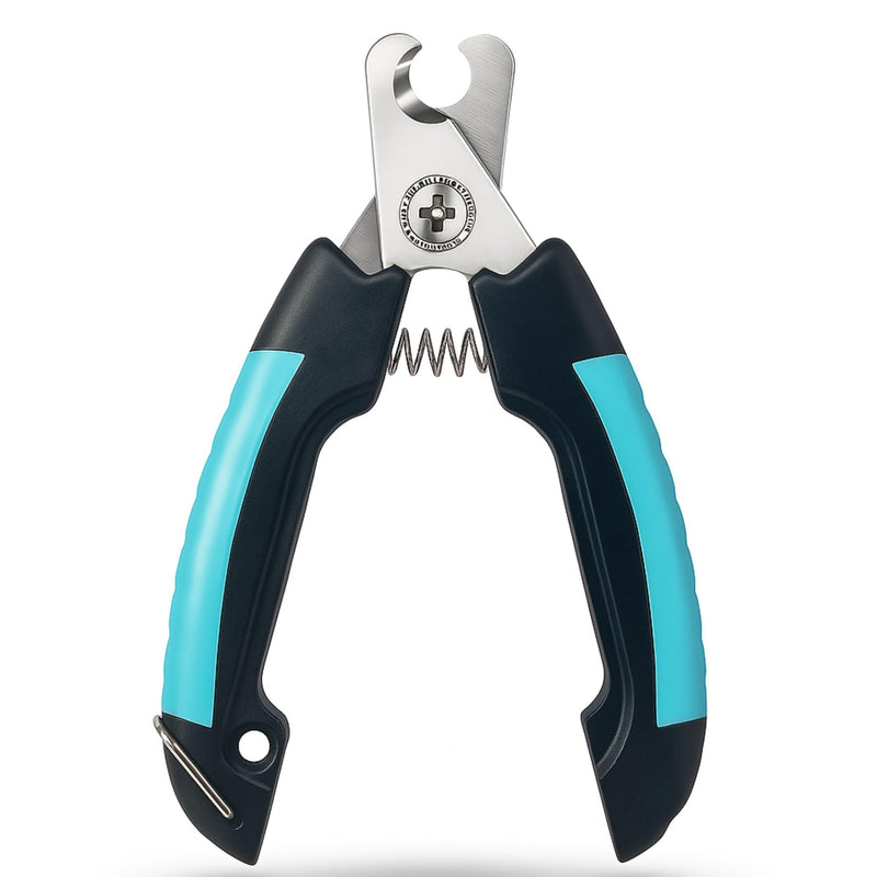 Professional Dog Nail Clippers with Safety Guard – Sharpe Stainless Steel Blades & Ergonomic Handle for Easy Nail Trimming of Medium to Large Dogs & Cats - PawsPlanet Australia