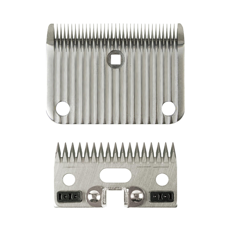 FURZONE A2 Large Animal Clipper Blade (Medium) - 2 Blades in 1 Set (35&17 Teeth), Horse Grooming Clipper Replacement Blade, Professional Grooming, 3/32-Inch/2.5mm Cut Length Medium 2.5mm