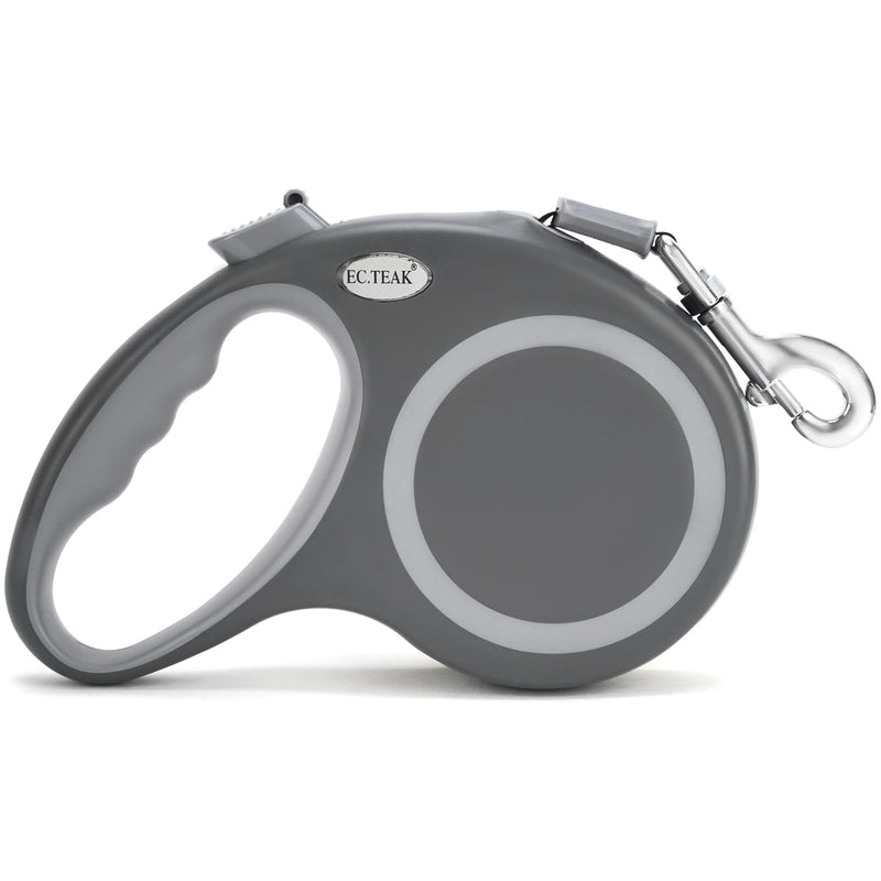 Retractable Dog Leash, 26 FT Retractable Leash for Dogs Up to 110 LBS, One Button Break & Lock, No Tangle (Dark Gray, 26 FT（50-110 lbs）) 26 FT（50-110 lbs） Dark Gray - PawsPlanet Australia