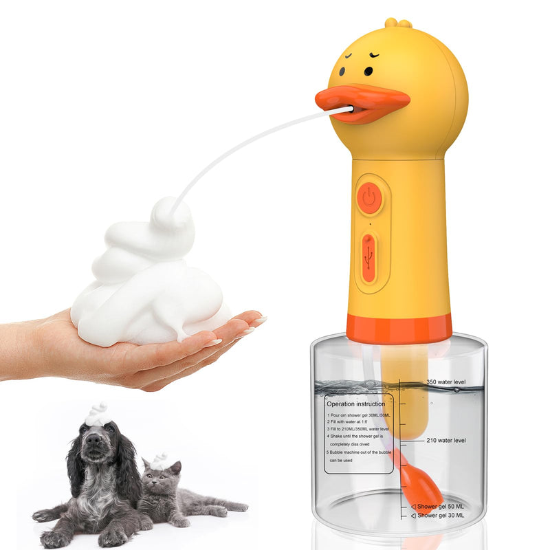 Katoggy Electric Foaming Shampoo Dispenser for Dog and Cat Bathing, Rechargeable Soap Dispenser for Pet Bathing, Bathroom, Kitchen Sink, Toilet Cleaning - PawsPlanet Australia