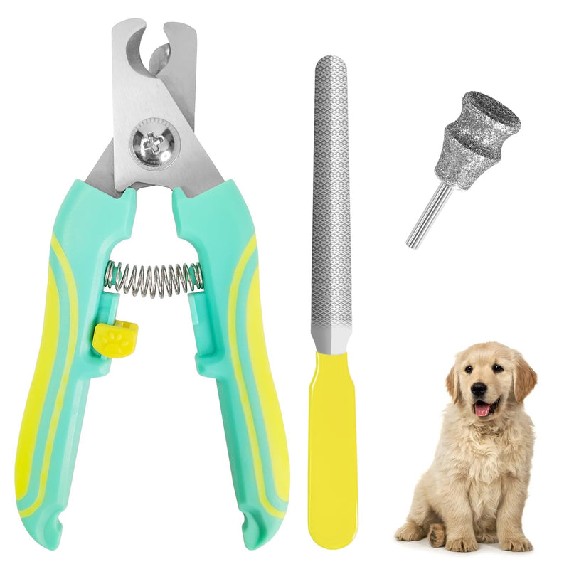 Diamond Dremel Dog Nail Grinder Attachment & Dog & Cat Pets Nail Clippers and Trimmers, Dremel Accessories & Dog Nail Trimmers with Safety Lock to Avoid Over Cutting, Grooming Tool for Pets GCA - PawsPlanet Australia