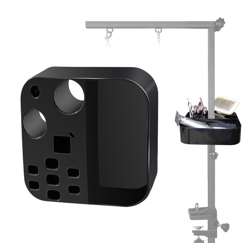 Portable pet Grooming Tools Holder for Dog Grooming Table and arm Accessories, Pet Hairdressing Scissors Clips Brushes Organizer for Pet Shop - PawsPlanet Australia