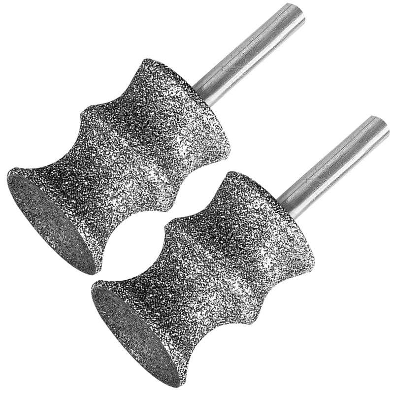 Diamond Dremel Dog Nail Grinder Attachment,1/8'' Pet Nail Grinder Wheel for Dremel Dog Nail Grinder, Diamond Rotory Bit for Dogs&Pets Nail Care,2-Pack（Large B+B） - PawsPlanet Australia