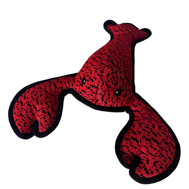 Petlou Farmhouse Lobster Dog Toy, 13", Red, One Size - PawsPlanet Australia