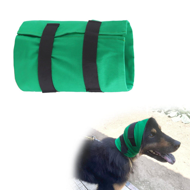 Dogs Ear Muffs for Noise Protection No Flap Ear Wrap Adjustable Dog Ears Snood Fit Hoodie for Anxiety Relief Fireworks Travel Dog Shower Snood Bath Cap - PawsPlanet Australia