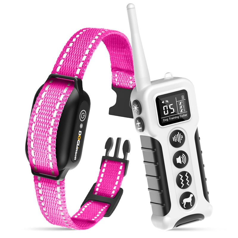 No Shock Dog Training Collar with Remote 3300ft Range, Vibrating Dog Collar, Vibration Collar for Small Medium Large Dogs, 9 Style Tones and Vibration Collar - PawsPlanet Australia