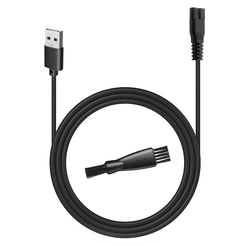 uijino 5V USB Charging Cord Replacement HOLDOG Clippers Charger Cord Holdog Dog Clippers Charger, 5V Charger for Holdog 3-Speed Pet Grooming Clippers, 1 Cleaning Brush, 3.3ft Power Cord - PawsPlanet Australia